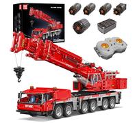 Mould King 17065 GMK Kit di costruzione di gru mobile, 4566+ pezzi modello di camion ingegneria con motori compatibile STEM giocattolo di costruzione per adulti e adolescenti
