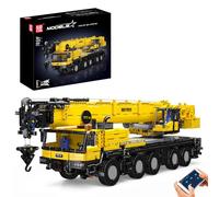 Mould King 17073 Engineering LTM Crane, All Terrain Remote Controlled Construction Crane Machine Models for Lovers of Crane Building Set (3218 parti)