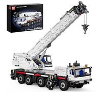 Mould King 17075 Tecnica Gruna a comando remoto Camion Piestre Giocattolo LTM 1110 Gruna pesante Carrozze gru Piestre di pinza con motori(3248 parti)
