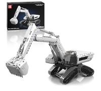 Mould King 17079 - Set di mattoncini per escavatori cingolati, gru per auto, camion, giocattolo da costruzione con motore, regalo per adulti (3195 pezzi)