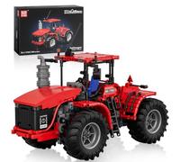 Mould King 17082 Technik - Trattore radiocomandato, mattoncini da costruzione per tosaerba, giocattolo con motore compatibile con altre marche (1300 pezzi)