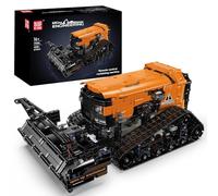 Mould King 17086 - Set di costruzione di macchine per il riciclaggio tecnico, modello motorizzato per impieghi gravosi con app e telecomando, oltre 1650 pezzi, kit MOC meccanico avanzato per adulti