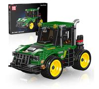 Mould King 24061 Tecnologia Trattore Blocchi Di Costruzione Modello Fattoria Camion Trattore Meccanico Blocchi Morsetto MOC Regalo per Adulti e Adulti 8+(466 pezzi)