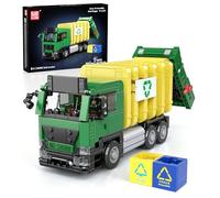 Mould King 24088 - Set di mattoncini per camion della spazzatura ecologici, per autocarri, per 8+ bambini/adulti/collezionisti (646 pezzi)