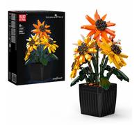 MOULD KING 24111 SUNFLOWER POTTED BUILDING SET | 854 PCS
