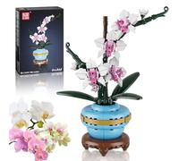 Mould King 24119 mattoncini da costruzione per ragazze con vaso, bouquet artificiale, regalo creativo per bambini adulti (386 pezzi)