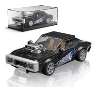 Mould King 27049 Speed Champions Mattoncini per Auto Da Corsa Rt, Mattoncini per Auto Sportive, Con Vetrina in Acrilico, Modellini Di Auto Da Collezionare (346 Pezzi)
