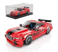 Mould King 27072 Technical Drift Auto Blocchi di costruzione per auto da corsa Supercar Baustaz M8 con display acrilico Box regalo per adulti e ragazzi (481 pezzi)