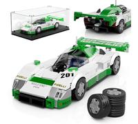 Mould King 27073 Technical Speed Champion - Set di mattoncini per auto da corsa, 787B, con vetrina in acrilico, da collezione (325 pezzi)