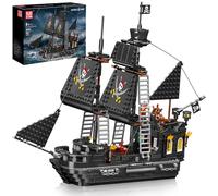 Mould King Black Pearl 10195 - Set di mattoncini da costruzione, 932 + pezzi con design dettagliato, regalo per ragazzi e ragazze dai 10 anni in su