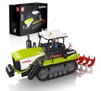 Mould King Technic Trattore cingolato set di costruzione, 1357 pezzi telecomandato con motore e controllo tramite app, 17093 modello veicolo RC giocattolo da costruzione per età superiore ai 14 anni