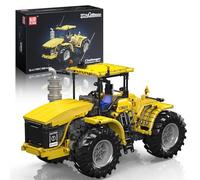 Mould King Tecnica Trattore Articolato con Modello Telecomandato, Kit di Costruzione per Trattore con 1300 Pezzi, Giocattolo STEM per Bambini dai 14 Anni in Su e Adulti