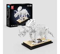 Mould King Triceratops Dinosaur Fossil 29006 | Set di mattoncini | 397 elementi