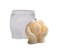 Moulds Candles - Easy Release DIY, Funny Resin Casting, Silicone with Hand Holding Feet, Craft with for Epoxy Wax Plaster, Candle, Decor for Birthday