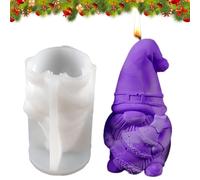 Moulds - Gnome Mold | Candle Making Mould | Dwarf Resin Art Mould, Silicone Molds Dwarf Candle Making Mould Valentine's Day Candle Mold For Candle Making, Candle Mold For Home Decoration