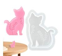 Moule À Bougie A Forma Di Lapin, Moule In Silicone Pour Bougie,Moules D'argile De Moule De Bougie De Lapin De Pâques | Moules En Résine De Lapin De Chat, Moules D'animaux, Moules De Fabrication De Bo