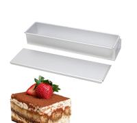 Moule à Gâteau En D'Aluminium Épaissi - 12 Pouces Moule | Carré in alluminio - Rectangulaire Avec Couvercle Stability Et Démoulage Aisé