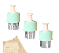 Moule Découpe Fruits Légumes - 2.36 Inches Emporte-Pièce | PP Acier Inoxydable Sécurisé - Durable Pratique Idéal Pour Gâteaux Snacks Cuisine Maison Créative