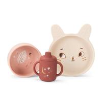 Moulin Roty Set Stoviglie In Silicone, Après La Pluie 1 pz