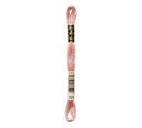 DMC Garn Filo ricamo Mouliné Spécial 117MC 100% cotone ideale per punto croce Matassine 8m 6 capi