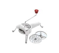 Moulinex affetta / sbuccia alimenti Rosso, Acciaio inossidabile, Bianco