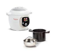 MOULINEX COOKEO+ CE85BA10 MULTICOOKER, 1600 W, capacità ciotola 6 l, Bianco