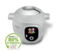 Multicooker intelligente ad alta pressione Moulinex Cookeo 80 ricette CE854B10 1600 W Grigio - Nouvo