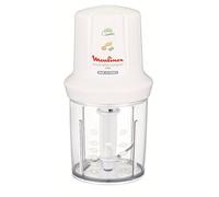 Moulinex DJ3001 Moulinette Compact, 270 W, 43 Decibel, plastica, Bianco