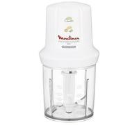Moulinex DJ3001 Moulinette Compact, 270 W, 43 Decibel, plastica, Bianco