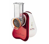 Moulinex DJ756G grattugia e spiralizzatore elettrici Grattugia elettrica Rosso, Bianco