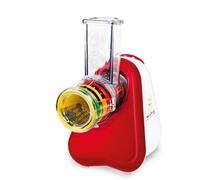 Moulinex DJ756G15 Fresh Express Plus grattugia elettrica 5 funzioni Rosso Bianco