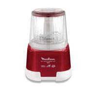 Moulinex DP800G10 Hachoir Moulinette XXL Blanc/Rouge Rubis