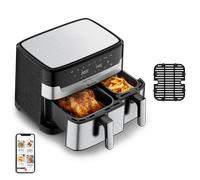 Moulinex Dual Easy Fry et Grill Friggitrice Ad Aria 8.3L 2 Cestelli Modalità Sync