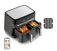 Moulinex Dual Easy Fry et Grill Friggitrice Ad Aria 8.3L 2 Cestelli Modalità Sync