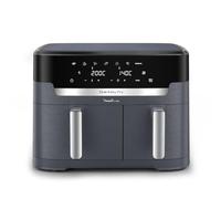 Moulinex Dual Easy Fry XXL, Friggitrice Aria 11L, Java Pepper, EZ942B | con Doppio Cestello Antiaderente, Lavabile in Lavastoviglie, Basso Consumo Energetico, App Ricette