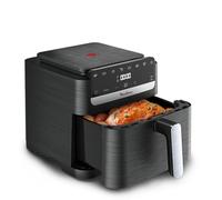 Moulinex Easy Fry Compact, Air fryer, Design compatto, capacità XL 7,5 L, touch screen intuitivo, EZ8618F0
