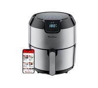 MOULINEX Easy Fry EZ401D10 4 2 L 1500 W Nero inox FRIGGITRICE AD ARIA, capacità 4,2 l, Max potenza 1500 W, 8 programmi, da 80 °C a 200 °C, Nero, Acciaio inox