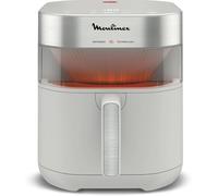 Moulinex Easy Fry Infrared, Friggitrice ad Aria 7L, Doppia Resistenza, Riscaldamento 2 Volte Più Veloce, Cottura Rapida, Lavabile in Lavastoviglie, Finestra di Osservazione, Colore Bianco, EZ831G