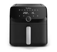Moulinex Easy Fry Mega, Friggitrice ad Aria 7.5 Litri a Ridotto Consumo Energetico per Famiglie, Cestello Antiaderente Lavabile in Lavastoviglie, Design Compatto, 8 Modalità, App Ricette, EZ8558