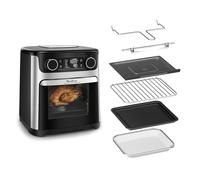 Moulinex Easy Fry Multifunction 9 in 1, forno, aria fryer e multicooker, 15 l, con piano cottura, pasto familiare in 15 min, AL555DF0