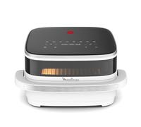 Moulinex Easy Fry, Superficie XL, Friggitrice Ad Aria Ampia, Cestello Spazioso, Fino a 1 Kg di Patatine Fritte, Design Compatto, Tecnologia Extra-Crisp, Visore di controllo, AL4001