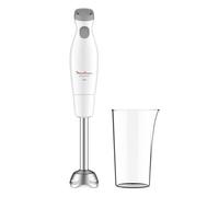 Moulinex Easychef DD451110 - Frullatore a immersione, 450 W, 2 velocità, lame Zelkrom, bianco