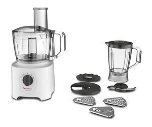 MOULINEX FP2461 ROBOT DA CUCINA, 700,00 W, capacità ciotola, Bianco