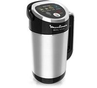 Moulinex Frullatore Chauffant Easy Soup Noir Argento 1000W 3L LM841810