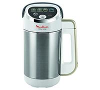 Moulinex Frullatore riscaldante, Frullatore zuppa, Potenza 1000 W, Capacità 1,2 L, 5 programmi automatici, Doppia parete, Mantenimento caldo 40 min, Libretto ricette, Easy Soup, Inox LM841B10