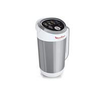 Moulinex LM841110 Easy Soup, Soup Maker con Acciaio Inossidabile, Facile Da Usare per Preparare Zuppe e Frullati, Capacità 1.2 Litri, 4 Programmi di Cottura e Sistema di Mantenimento al Caldo