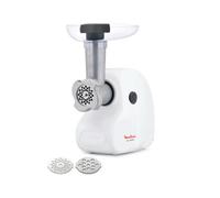 Moulinex ME208139 1400W Bianco, compatta e potente per tritare carne efficacemente