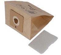 Moulinex MT000501 Confezione da 6 sacchetti di carta e 1 panno in microfibra Accessimo/Compacteo