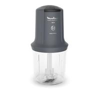 Moulinex Multi Moulinette, Tritatutto Elettrico 500W a 2 Velocità con Controllo Intuitivo per Sminuzzare, Tritare e Mescolare, 300g e 500ml Capacità, Accessori Lavabili in Lavastoviglie,AT711B