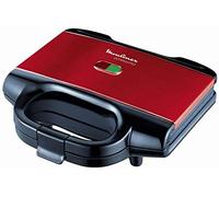Moulinex SM180811 Croque Accessimo, Piastra tostapane, 650W, Rosso/Nero